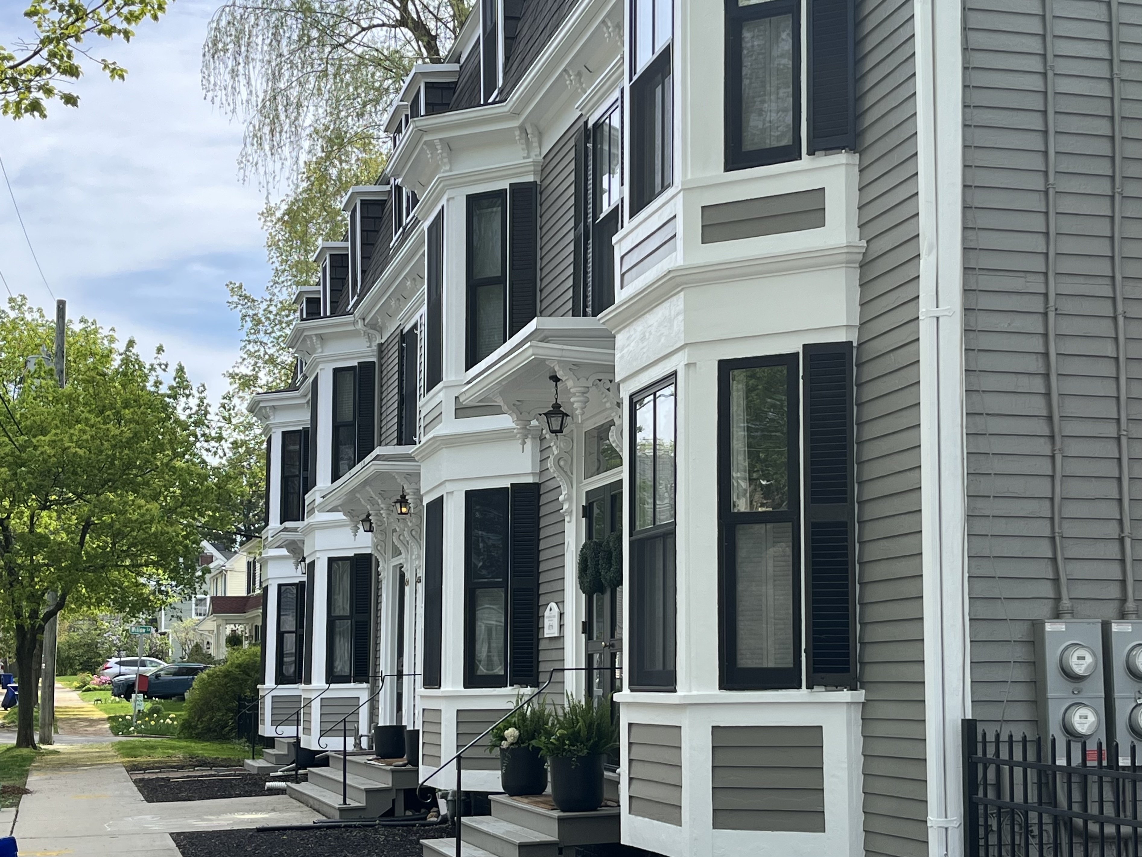 Townhouses on Lincoln Avenue, Portsmouth NH